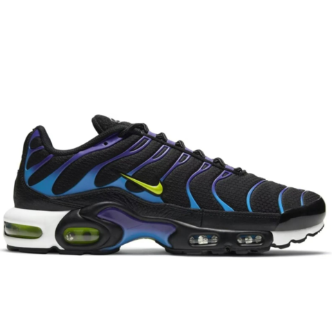 Black yellow nike air best sale max plus