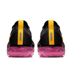 tenis-nike-air-vapormax-flyknit-2-0-preto-com-rosa-e-amarelo-feminino