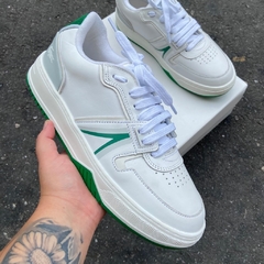 tênis-sapatênis-lacoste-loo1-branco-verde-cinza