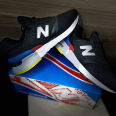 tênis-new-balance-997s-preto-azul-e-vermelho