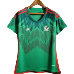 Playera Dama Verde Aficionado Selección Mexicana 2022 - comprar en línea