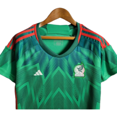 Playera Dama Verde Aficionado Selección Mexicana 2022 - Vacon La Tienda Sin Fin