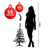 Árvore De Natal Pinheiro Nevada 60cm 39 Galhos - comprar online