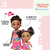 Boneca Juju Mommy Mamãe E Filhinha Negra Com Acessórios - Blumarket | Loja Online Utilidades Domésticas, Pet, Casa e Decoração