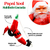 Papai Noel Subindo Escada Decoração Natal - 60cm na internet