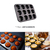 Forma de Cupcake Antiaderente Com 12 Cavidades na internet