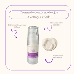 Crema de contorno de ojos Cebada y Avena - comprar en línea