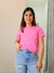 T-SHIRT ROSA INDULTOJEANS - PatricinhaModa