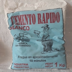 CEMENTO RÁPIDO, BLANCO