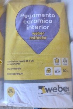 Pegamento cerámica interior - WEBER