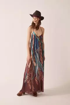 Iruya Long Dress With Straps