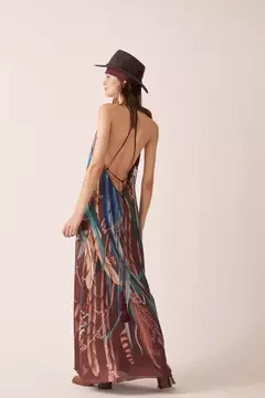 Iruya Long Dress With Straps - buy online
