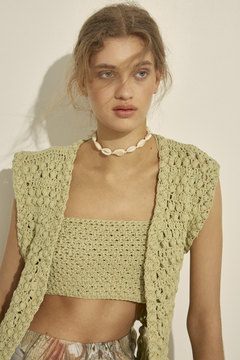 Crochet Tasseled Vest - buy online