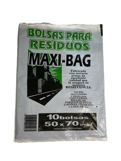 BOLSA RESIDUOS 50X70X10 MAXI BAG BX150