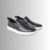 Tênis Casual Slip On Preto