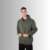 Moletom Hoddie Canguru Liso Felpado 2 Cabos Militar