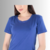 Camiseta T-Shirt Algodão Egípcio Feminina Premium Azul - comprar online