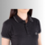 Polo Piquet Gold Feminina Preto - comprar online