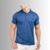 Polo Piquet Prime Furta Cor Maquinetado Azul Royal - comprar online