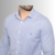 Camisa Social Super Slim Xadrez Mini Marinho/Branco - comprar online