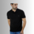 Polo Cotton Pima Com Elastano Lisa Preto - comprar online