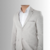 Blazer Slim Poliviscose Cinza Claro na internet