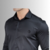 Camisa Manga Longa Slim Fit Algodão Egípcio Fio 80 Preto na internet