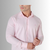 Camisa Oxford Pima Algodão Fio 80 Manga Longa Slim Fit Rosa - comprar online