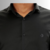 Camisa Super Slim Básica Com Elastano Preto na internet