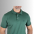 Polo Cotton Pima Com Elastano Lisa Verde - comprar online