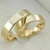 Aliança Reta Anatômica Ouro 18k Ref: 5159 - comprar online