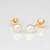 Brinco Pérola 4mm Ouro 18k - comprar online