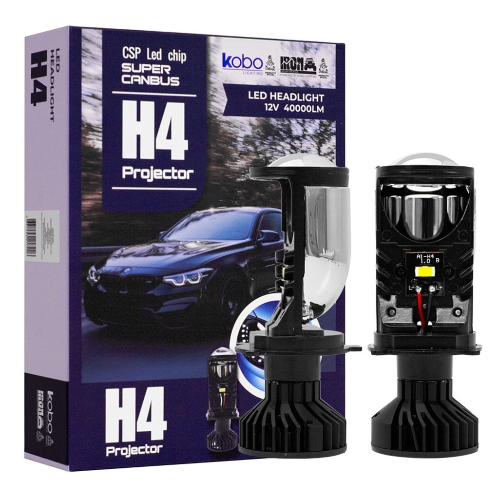 Lámparas LED H4 y Kits LED H4 de Alta Potencia de 12V y 24V