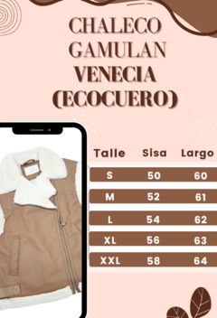 Chaleco gamulan Venecia - tienda online