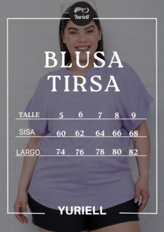 Blusa TIRSA - Yuriell