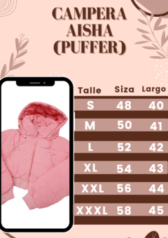 Puffer Aisha - tienda online