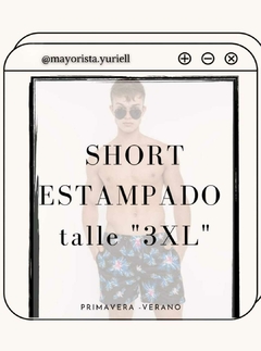 Short Estampado TALLE 3XL