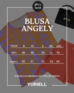 Blusa ANGELY lino - tienda online