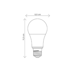 Kit 10 Peças Tramontina Lâmpada Bulbo Led 9w 6500k - comprar online