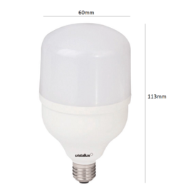 Lâmpada LED Bulbo Alta Potência 20W 6500K - comprar online