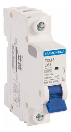 Disjuntor Tramontina Mono Din 10A - 100A - comprar online