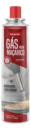 Gás para Maçarico 400ml (Butano / Soprano)