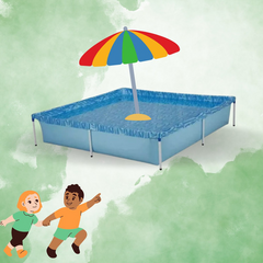 Piscina Infantil Mor 400 Litros 1,50 x 1,06 x 0,33m na internet