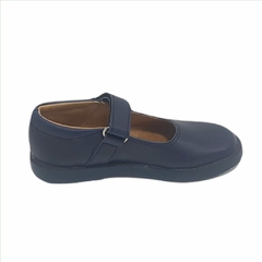 Guillerminas de cuero con velcro flor (160096) - comprar online