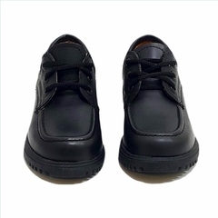 Zapatos colegiales de cuero con cordones (160245) - comprar online