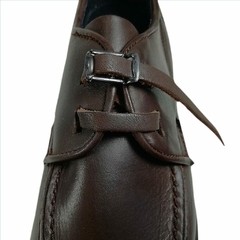 Canadiense colegial con cordones y hebilla (760408) - tienda online