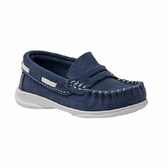 Mocasines de gamuza con vincha (280720) - MiniPasos Shoes  & Clothes