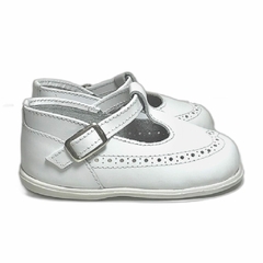 Guillerminas de cuero con guarda (760059) - MiniPasos Shoes  & Clothes