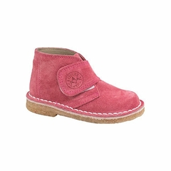 Botas de gamuza con velcro base crepe (280620) - MiniPasos Shoes  & Clothes