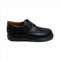 Abotinados colegiales de cuero con velcro (160233) - comprar online